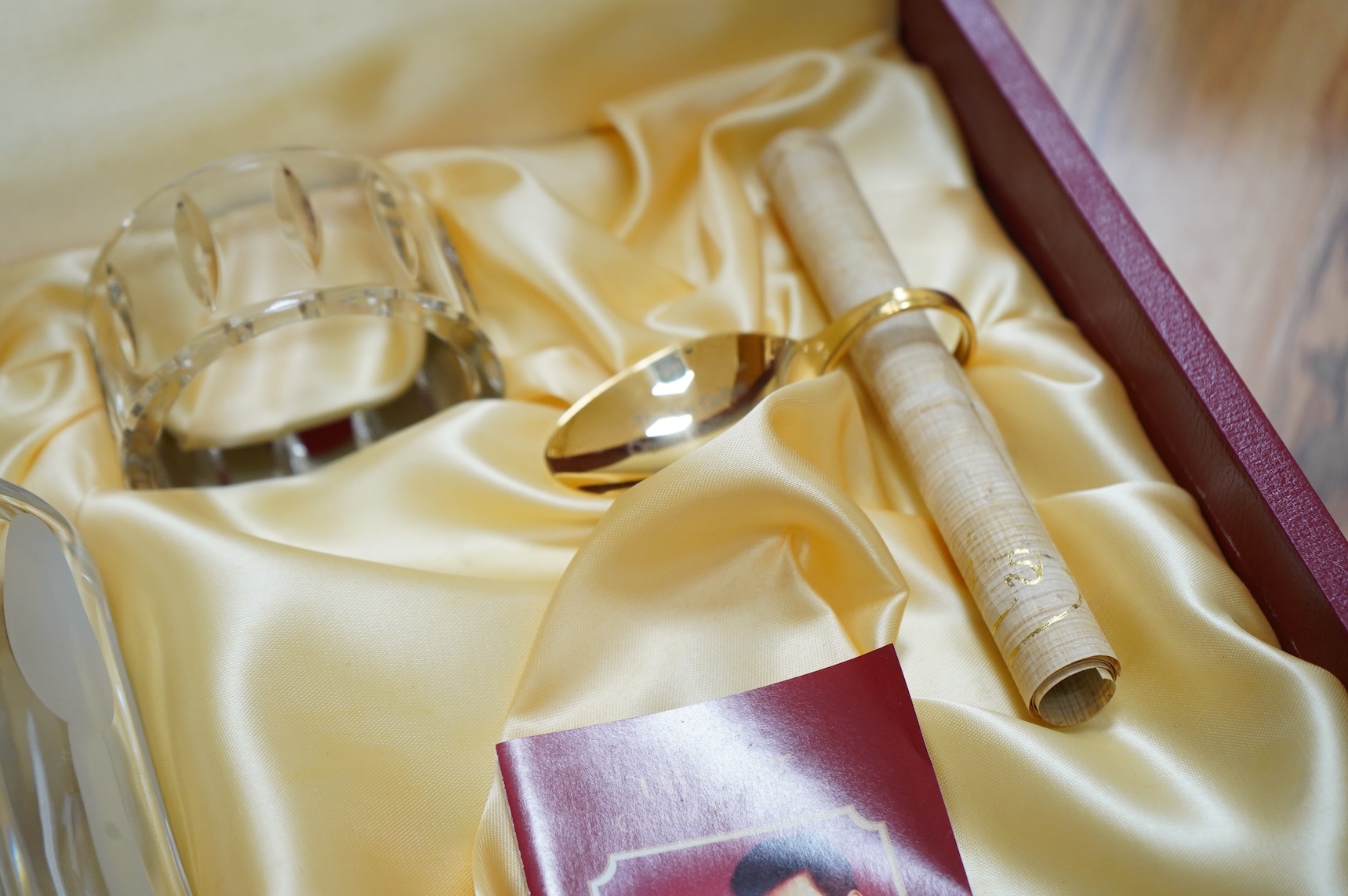 The Uri Geller Crystal Collection - three cased sets by Dickenson Crystal